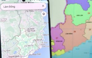 Google Maps bắt đầu cập nhật địa giới hành chính mới tại Việt Nam